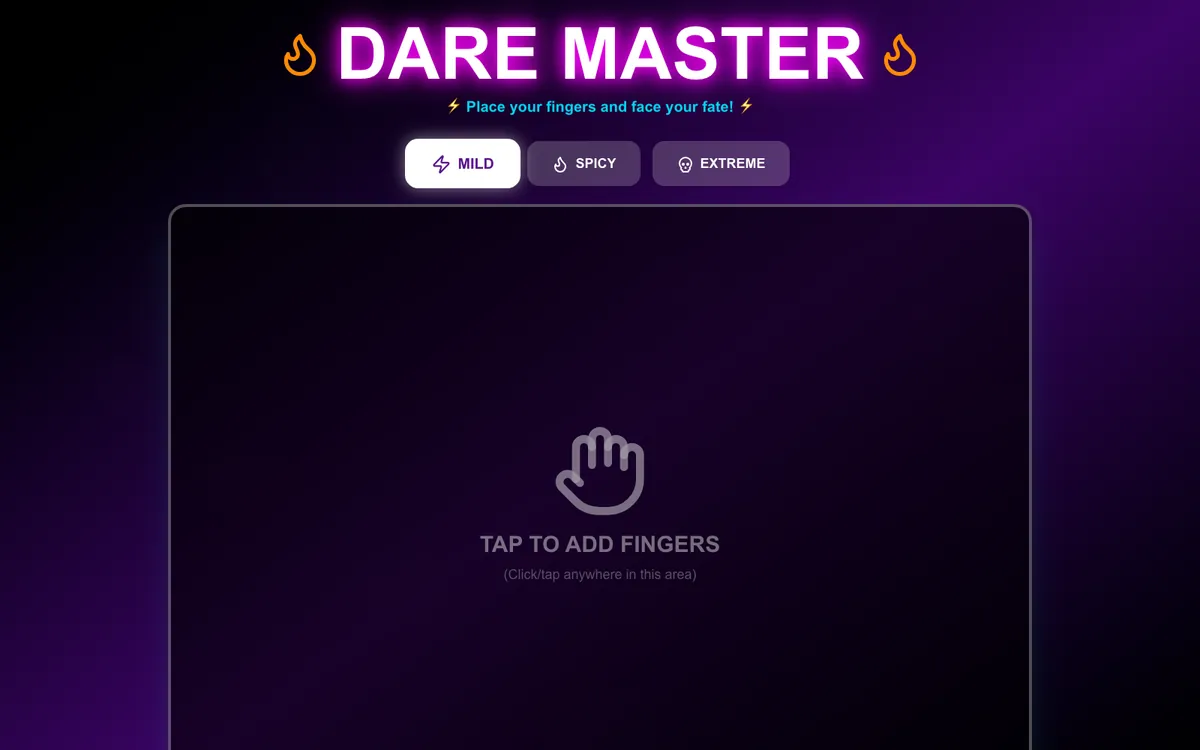 Dare Master screenshot