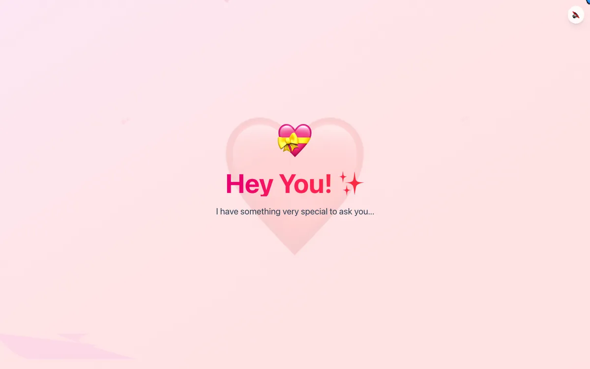 Will You Be My Valentine? screenshot